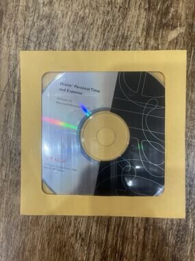 Oracle Personal Time Expense 2.0 A51764-01 1999 Vintage Business Database PC CD